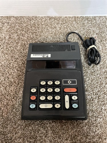 Vintage Commodore C-8 Calculator Working Rare Made in Canada Red LED - FREE SHIP - Picture 1 of 3