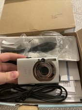 Canon IXUS 80 IS / PowerShot  Digitalkamera - Silber, Kaputt