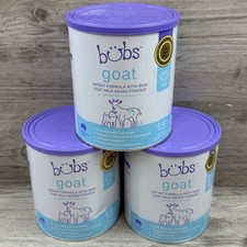 3 - Bubs Goat Milk Based Infant Formula Iron Powder 0-12 Mth - 20oz - 05/13/2027