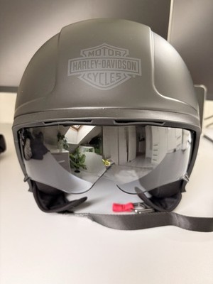 Harley-Davidson Jethelm mit Visier   Größe 5/8 (S)   ungetragen