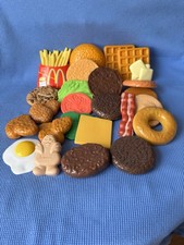 McDonald s play food pretend kitchen hamburger fries sausage egg nuggets cookie