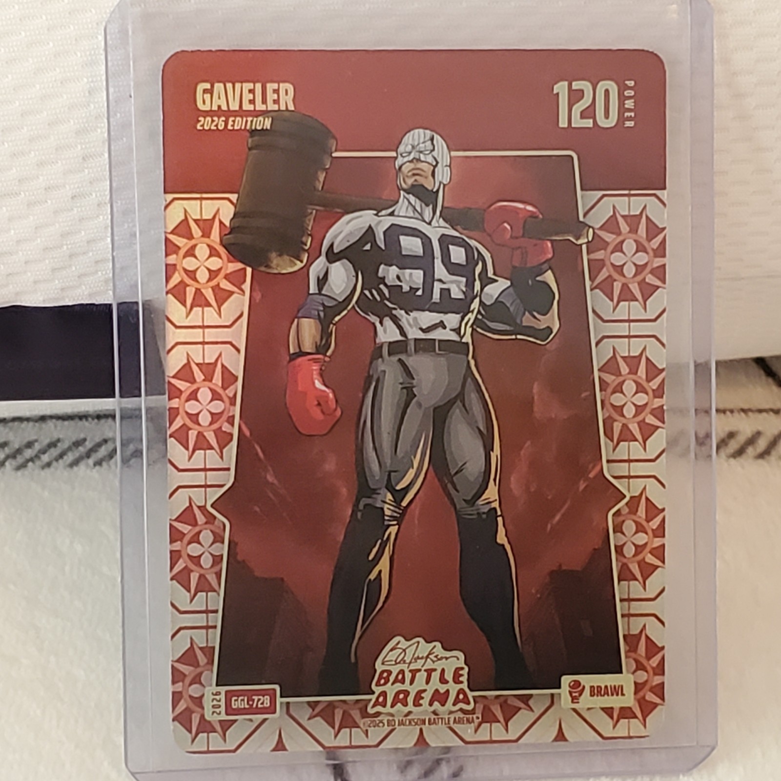 2026 Bo Jackson Battle Arena Griffey Ed. Gaveler Great Grandmas Linoleum GGL-728