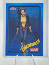 Kitty Pryde 2025 Topps Chrome Marvel Blue Refractor /299 #188