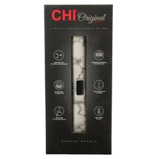 CHI Tourmaline Ceramic Flat Iron  1" in Modern Marble