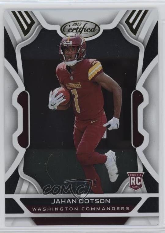 2022 Certified Rookies /399 Jahan Dotson #114 6o3