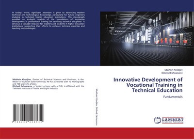 Innovative Development of Vocational Training in Technical Education Taschenbuch