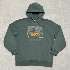 Carhartt WIP Duck Pond Sweat Hoodie Green Pul...