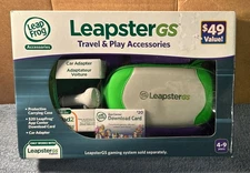 Leapster GS Travel & Play Accessories by Leap Frog 63970 Case & Car Adapter