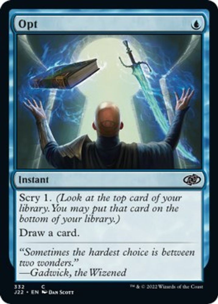 2022 Magic: The Gathering: Jumpstart 2022 - Opt (#332, Common, Near Mint)