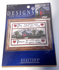 SEALED Hometown Designs for the Needle Joy  Peace Cross Stitch Kit 5210 Home