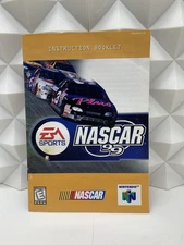 Nascar '99 (Nintendo 64) Instruction Manual Booklet Only