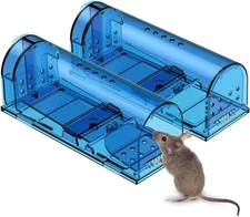 Humane Mouse Trap No Kill Catch & Release Reusable Cage Pet Safe Indoor Outdoor