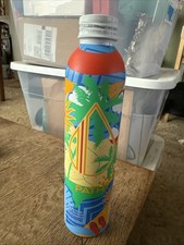 PathWater Summer Palm Tree 25 oz bottiglia d'acqua ricaricabile in alluminio edizione limitata