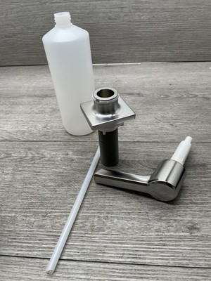 Delta RP91950AR Pivotal Soap Dispenser w/Top Fill Bottle-Arctic Stainless *READ*