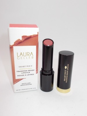 Laura Geller Smart Pout Transfer Proof Lipstick in Pout NEW