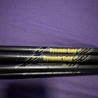 True Temper Dynamic Gold Tour Issue 115 Mid Black Iron Shafts (PULLS) 4 Pw (7)