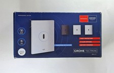 Grohe Tectron Bau E touchless electronic flush plate - chrome finish