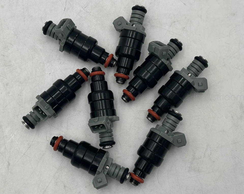 8x Bosch 53030778 UPGRADE Fuel Injectors For 1996-99 Dodge Ram 1500 5.2L 5.9L V8 - Imagem 3 de 4