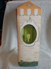 Vintage Mattel Barbie 1962 Fashion Shop Cardboard Corner Piece w/ Mirror Opening