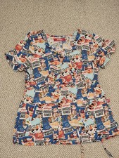 Koi Kelloggs Frosted Flakes Limited Edition Scrub Top Size Small Rare