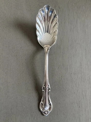 International Silver Joan of Arc Sterling Silver Sugar Spoon - 6 1/8"