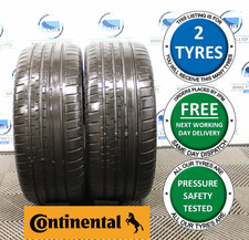 X2 PW 225/40R18 225 40 18 CONTINENTAL CONTACT 2 92Y XL TYRES *5.5MM (549AP)