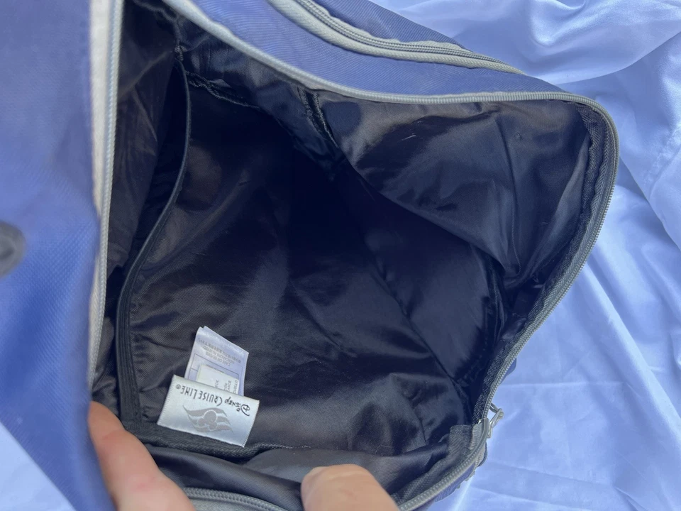 Disney Cruise Line Náufrago Club Bandolera Bolso Mochila Bordado Impresionante Foto 4 de 4