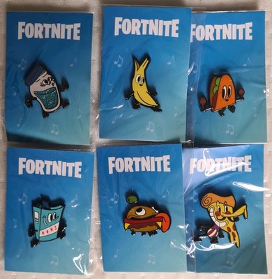 Epic Games Fortnite 2019 E3 Party Royal NEW 6 Pin Set