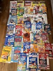 Lot Of 30+ Sports Themed Cereal Boxes - NASCAR, Baseball, Football, Etc
