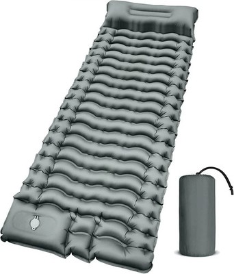 Selbstaufblasende Isomatte, 10 cm hoch, Camping Isomatte, kleines Packmaß