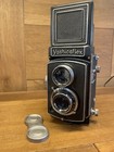 New Listing*Near Mint +* Yashicaflex Old A Late Model ( A Ii ) Tlr Camera 80mm F/3.5 / Jpn