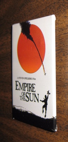 EMPIRE OF THE SUN VINTAGE PROMO PINBACK PIN BUTTON #89-167 MOVIE souvenir - Imagen 5 de 5