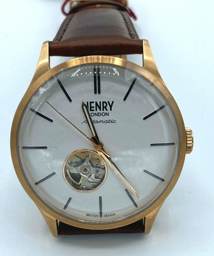orologio da polso HENRY London automatic bianco 40% sconto su listino € 260  | eBay