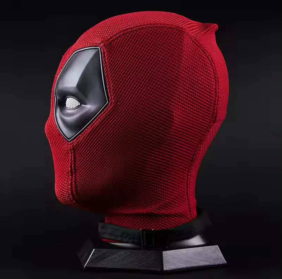Deadpool Full Head Mask - Deluxe Nylon Cosplay Mask for Halloween and Costumes - Image 4 of 4