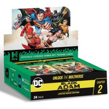 DC Chapter 2 Black Adam H R O Trading Cards Box 24 Packs Factory Sealed Bargain