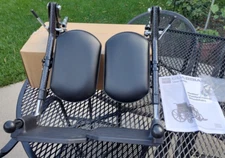 Pair Universal Elevating Leg Foot Rest Legrest Manual Wheelchair Wheel Chair New