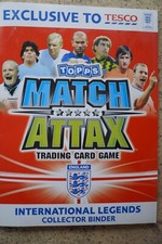 Match Attax International Legends Collector Binder