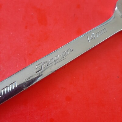 Snap-on Tools USA 12mm 14mm Metric Open End Wrench VOM1214B | eBay