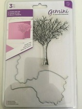 Crafters Companion Gemini STAMP DIE SET Winter Tree New