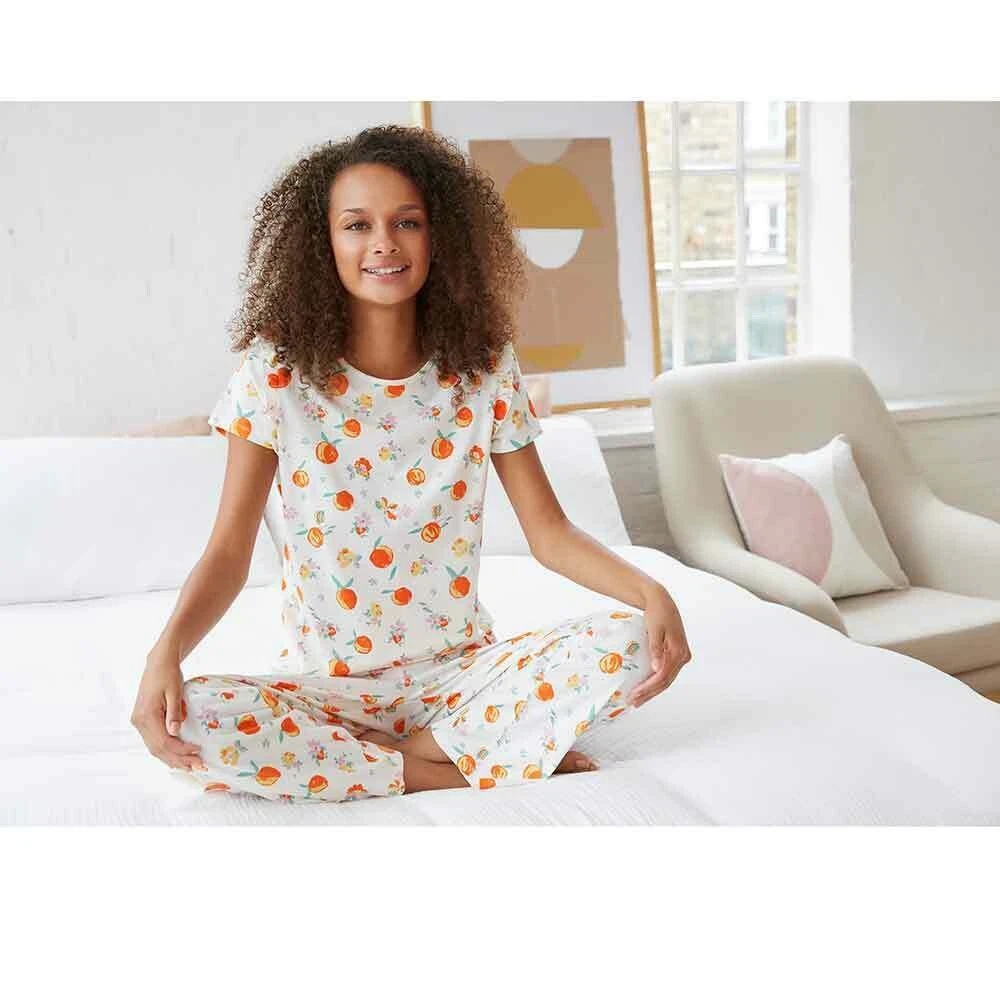 Cute Peach Pajamas