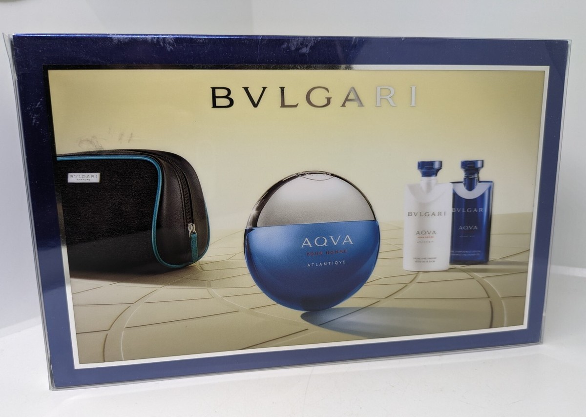 Bulgari Aqua Atlantiqve POUR HOMME 3.4oz-100mL EDT Discontinued