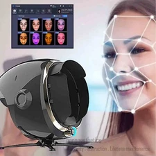 Pro Dermatologia Face 3D Facial Skin Analyzer Scanner Machine Salon Spa Analysis