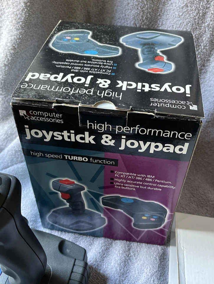Computer Accessories Joystick & Joypad For IBM PC Video Game Controllers Vintage - Image 4 of 4
