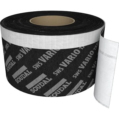 SOUDAL SWS VARIO EXTRA BLACK FENSTER- UND TÜRFOLIE FÜR INNEN- UND AUßENBEREICH