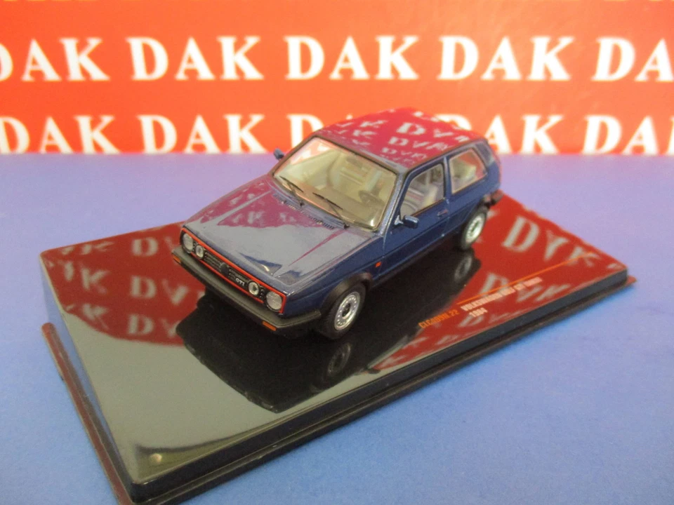 Die cast 1/43 Modellino Auto Volkswagen Golf GTi MK.II 1984 by Ixo - Immagine 2 di 4