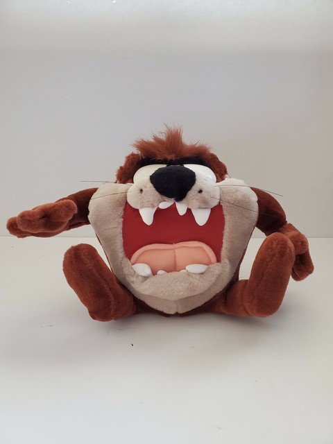 2 Tornado Taz Tazmanian Devil 1997 Talking Spinning Looney Tunes Plush Toy for sale online | eBay