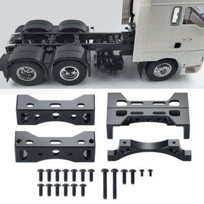 Metal Beam Fixed Bracket Set Upgrade Teile für RC 1/14 Tamiya Tractor Truck MAN