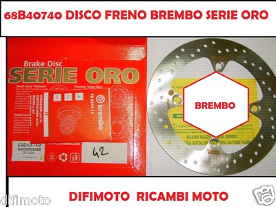 Bremsscheibe Hinten BREMBO 68B40740 Honda XL R Baja 250 2008 2009 2010 2011