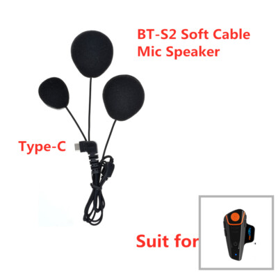 Motorcycle Helmet Headset Soft Headphones for BT-S2 S3 Motorcycles Intercom