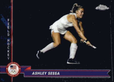2024 Topps Chrome US Olympic/Paralympic Hopefuls #109 Ashley Sessa Field Hockey